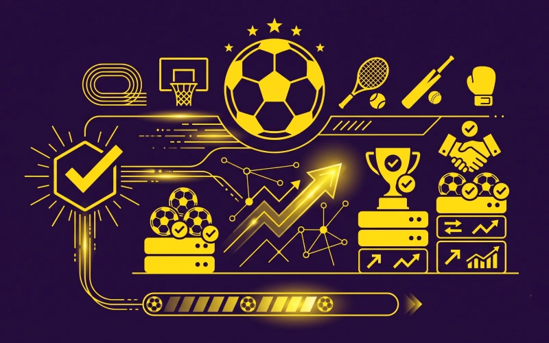 Obtén cuotas competitivas en eventos deportivos mundiales a través de la aplicación Roobet.