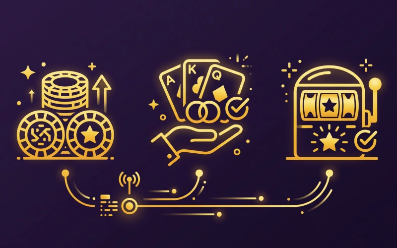 Diviértete jugando a una variedad de mesas y máquinas tragamonedas en la aplicación Roobet.