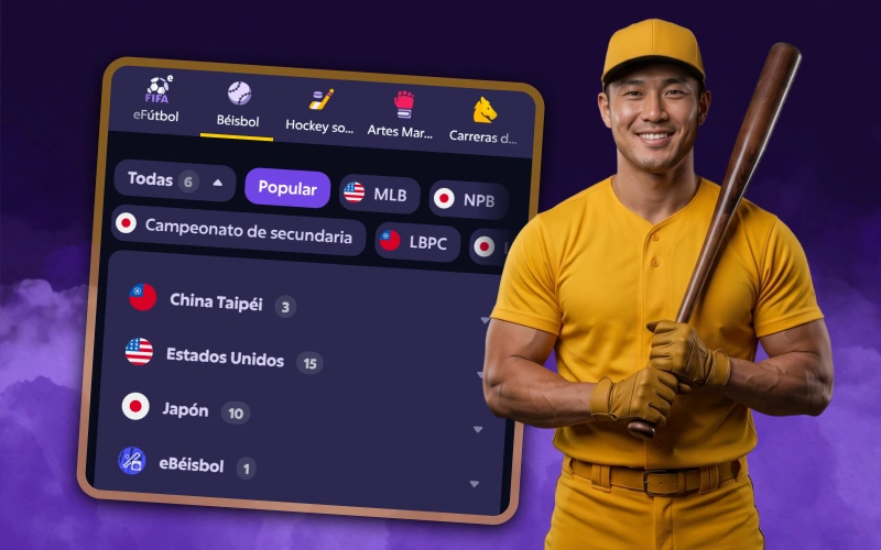 Apuesta por tus equipos de béisbol favoritos con la mejor plataforma online, Roobet.