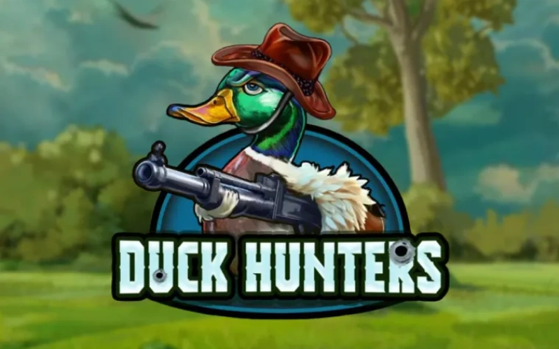 Prueba tu suerte en la emocionante máquina tragamonedas Duck Hunters, disponible en Roobet.