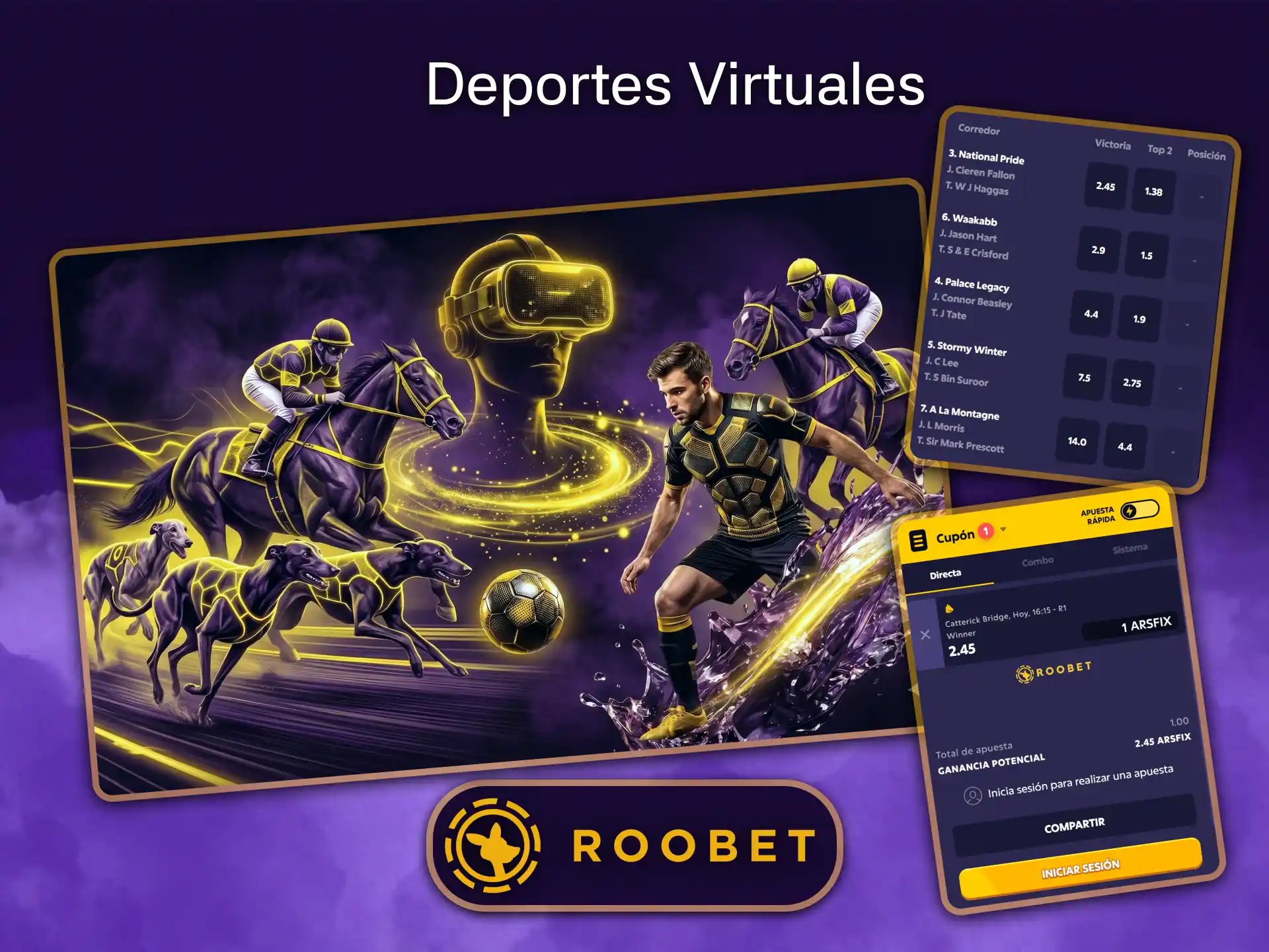 Apuesta en emocionantes eventos deportivos virtuales con las mejores cuotas y soluciones innovadoras en Roobet.